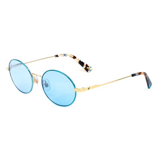 Occhiali da sole in metallo dorato WEB EYEWEAR