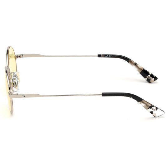 Occhiali da sole in metallo dorato WEB EYEWEAR