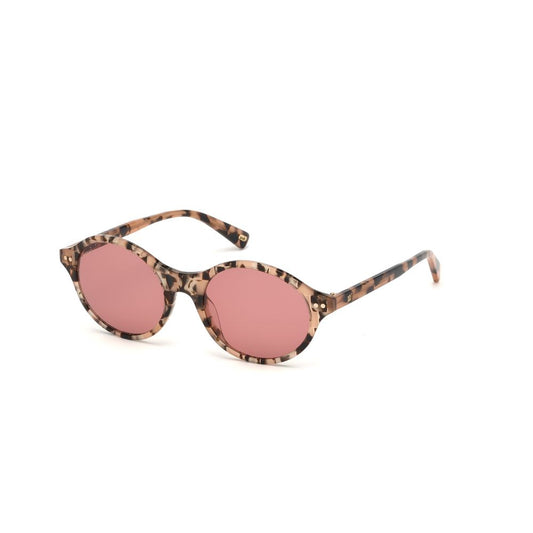 WEB EYEWEAR Occhiali da sole in plastica marrone