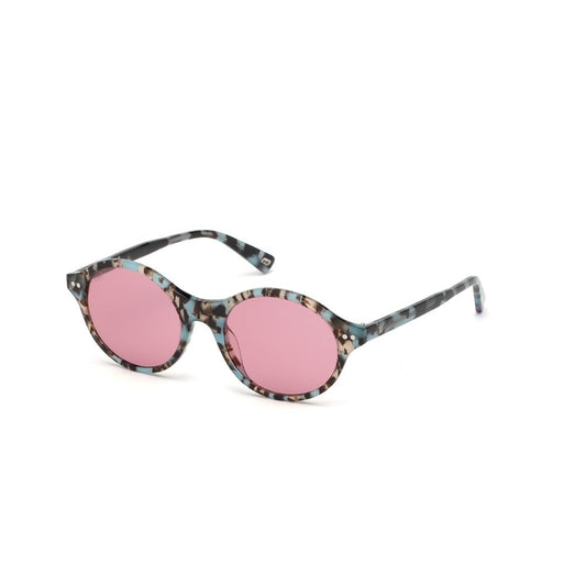 WEB EYEWEAR Occhiali da sole in plastica marrone
