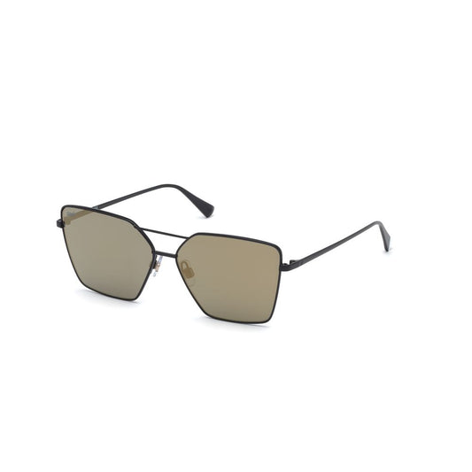 Occhiali da sole in metallo nero WEB EYEWEAR
