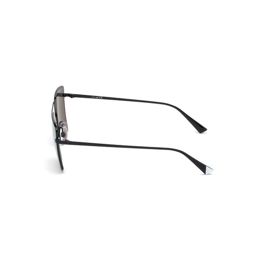 Occhiali da sole in metallo nero WEB EYEWEAR
