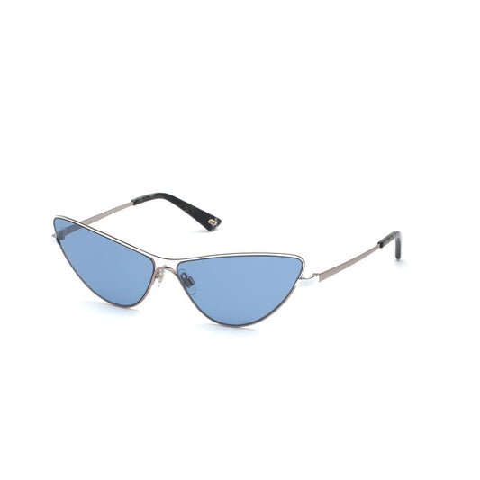 Occhiali da sole in metallo dorato WEB EYEWEAR