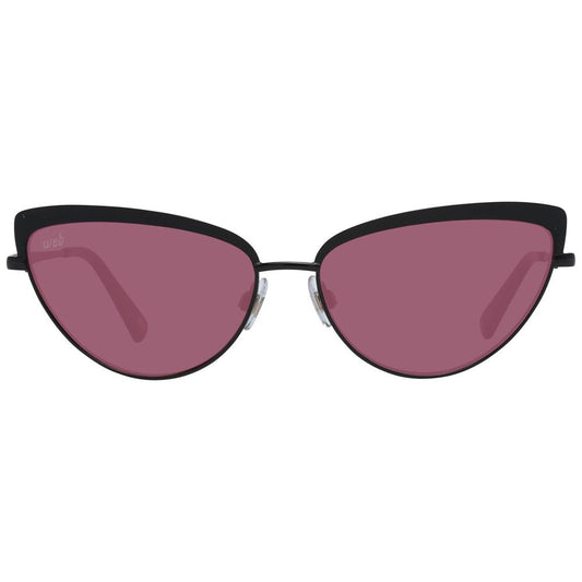 Occhiali da sole in metallo nero WEB EYEWEAR