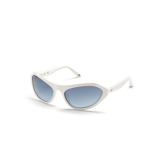 WEB EYEWEAR Occhiali da sole in plastica bianca