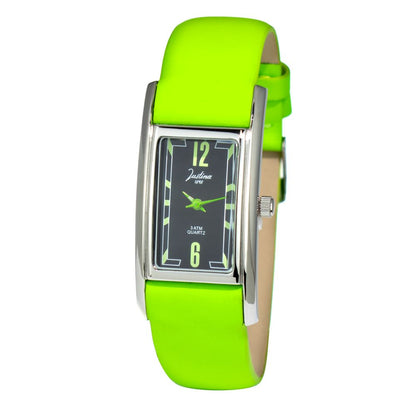 Orologio elegante JUSTINA in pelle bicolore