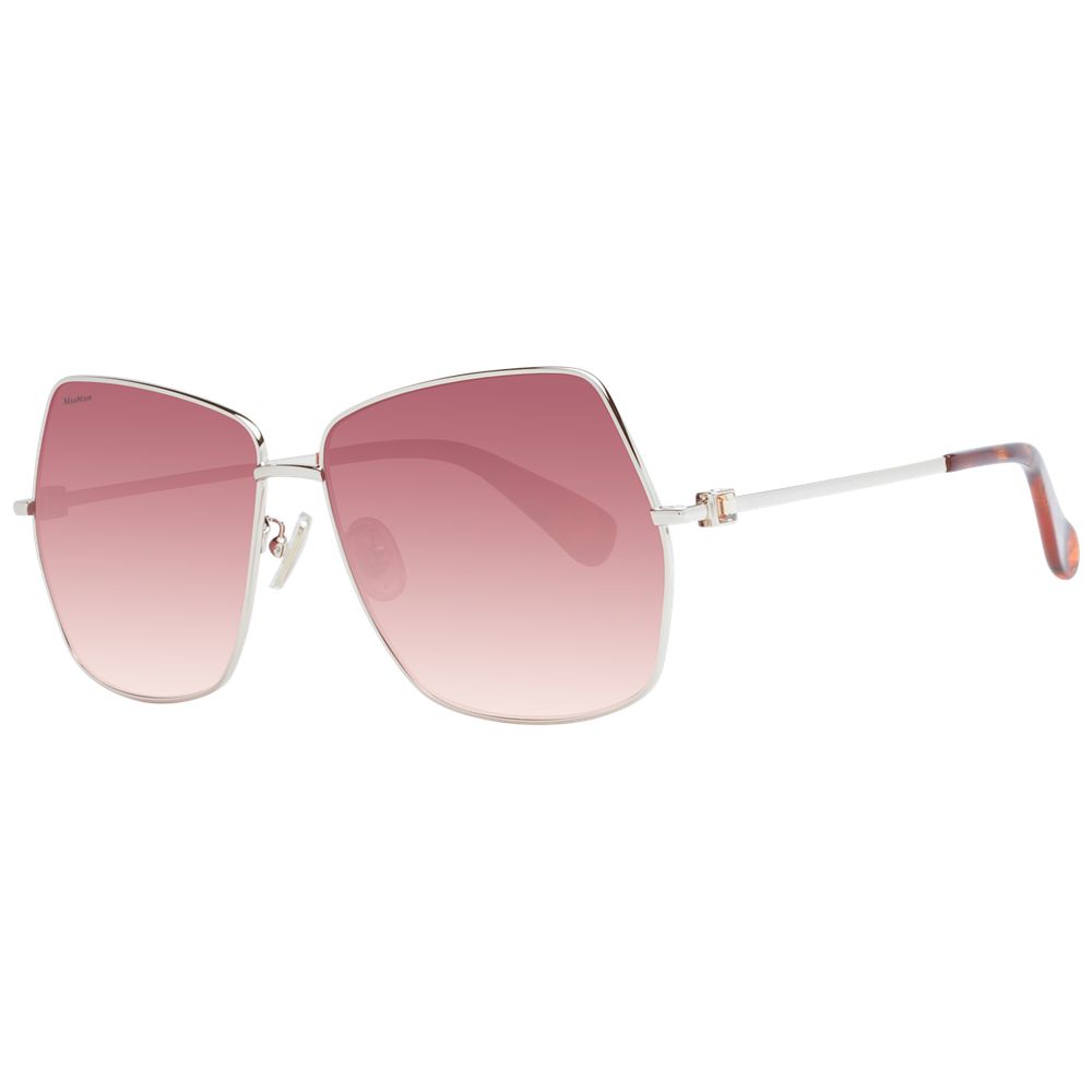 Occhiali da sole Max Mara in metallo argentato