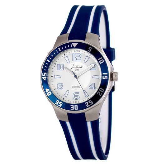 Orologio sportivo JUSTINA in gomma bicolore