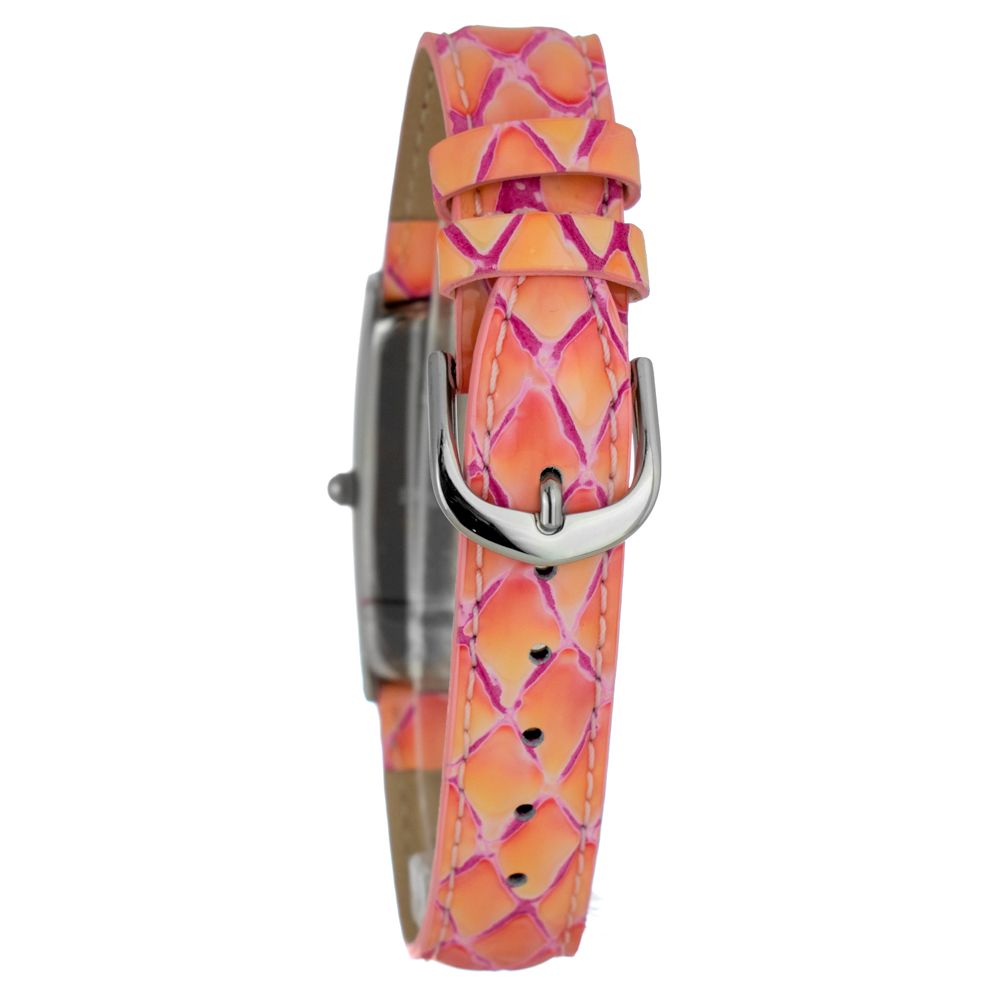 Orologio elegante JUSTINA in pelle bicolore