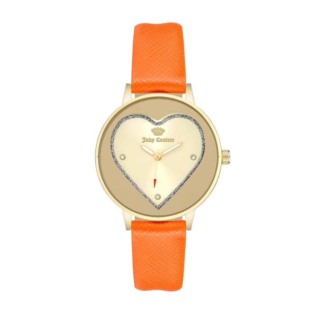 Orologio da polso Juicy Couture in plastica arancione