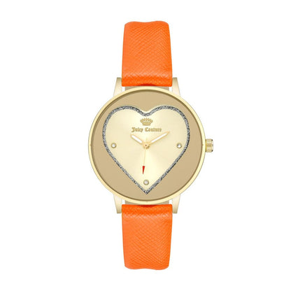 Orologio da polso Juicy Couture in plastica arancione