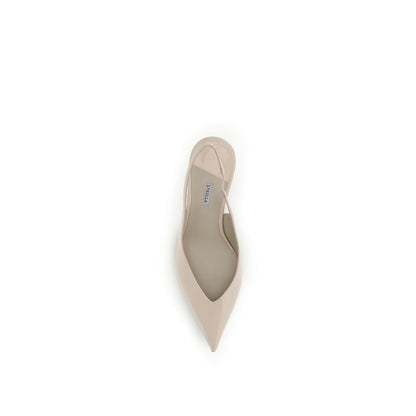 LE SILLA Multicolor Calf Leather Bos Taurus Mid Heel Pumps