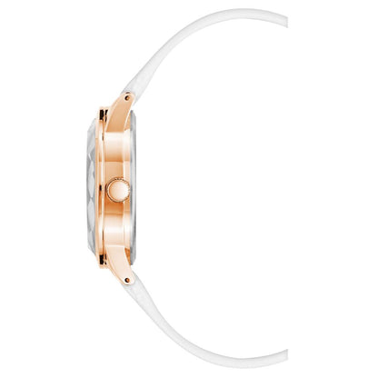 Orologio da polso Juicy Couture in plastica bianca