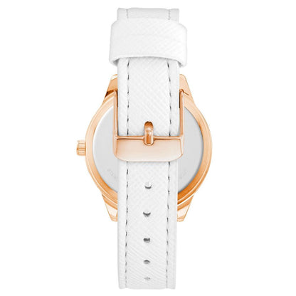 Orologio da polso Juicy Couture in plastica bianca