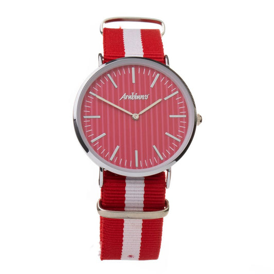 Orologio elegante in tessuto bicolore ARABIANS