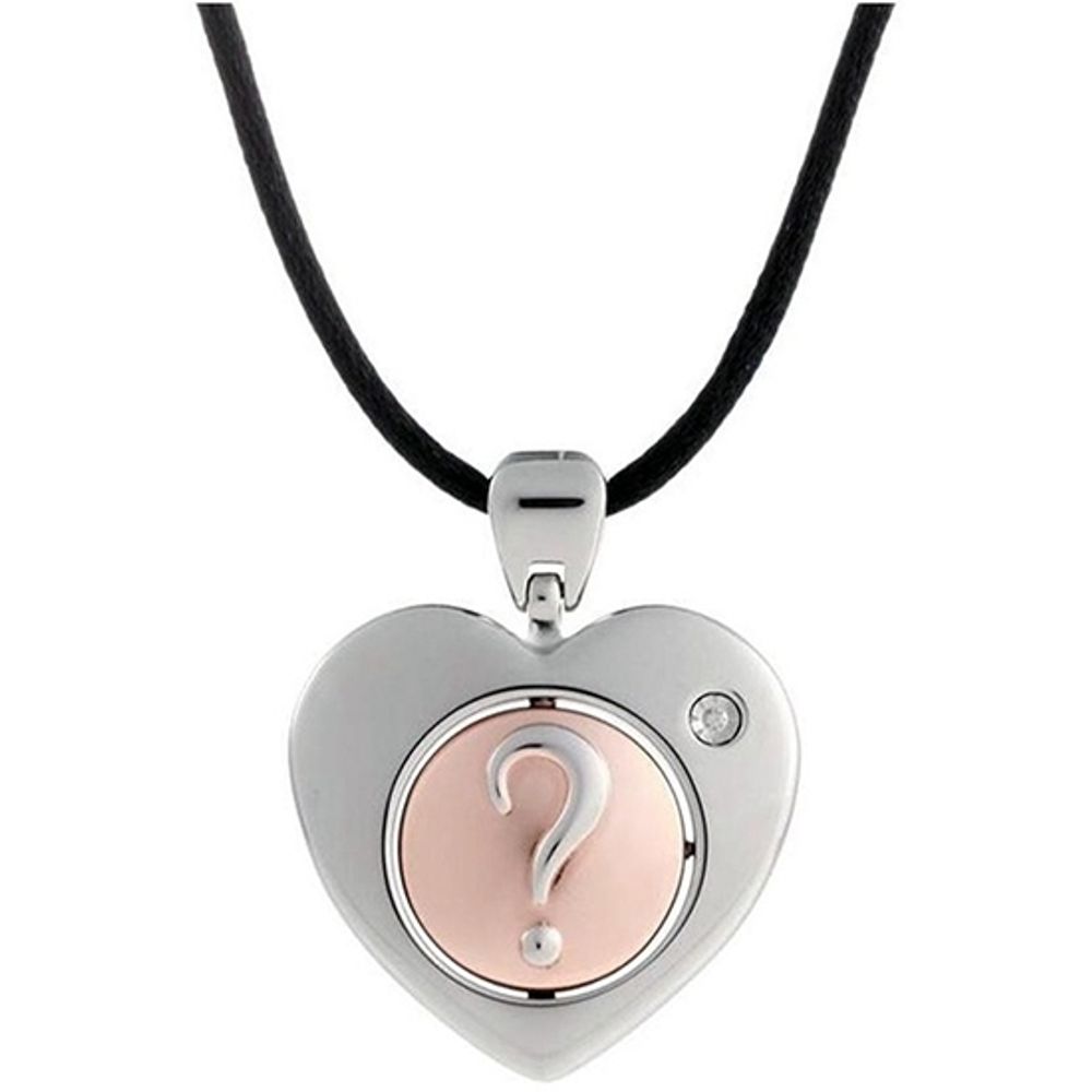 Collana Morellato in acciaio inossidabile grigio
