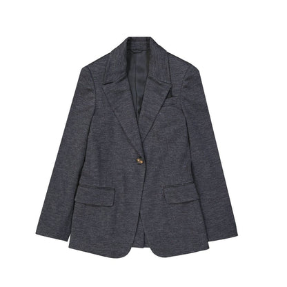Blazer Brunello Cucinelli In Lana Grigia