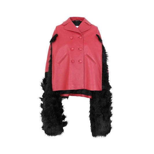 Mantelli in pelle multicolore Maison Margiela