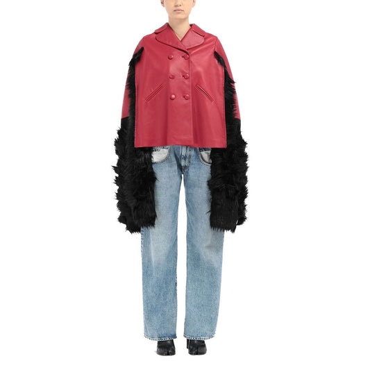 Mantelli in pelle multicolore Maison Margiela