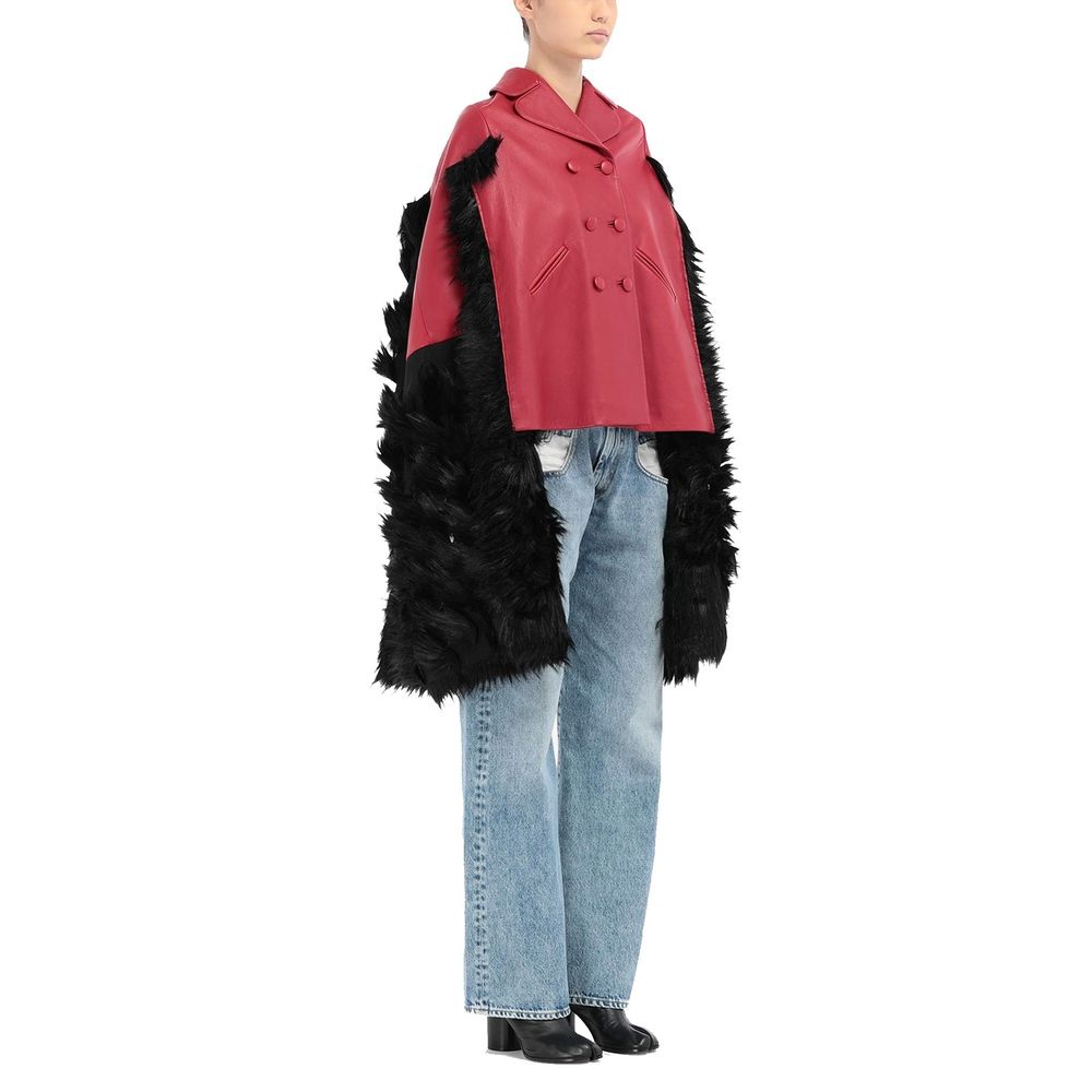 Mantelli in pelle multicolore Maison Margiela