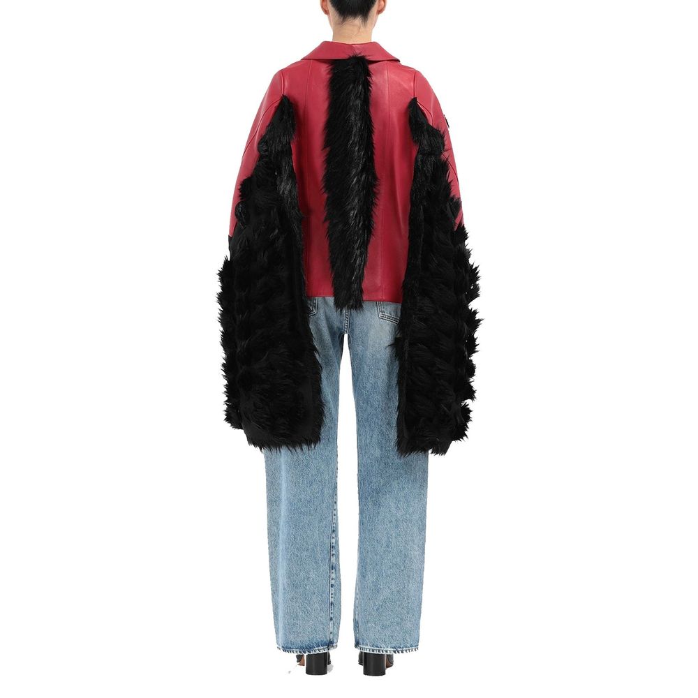 Mantelli in pelle multicolore Maison Margiela