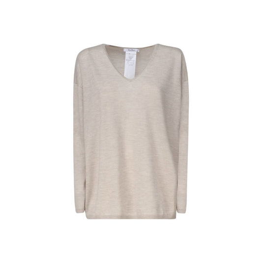 Maglione in cashmere beige Max Mara
