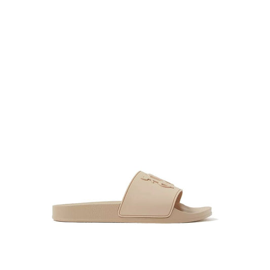 Ciabatte in gomma beige Palm Angels