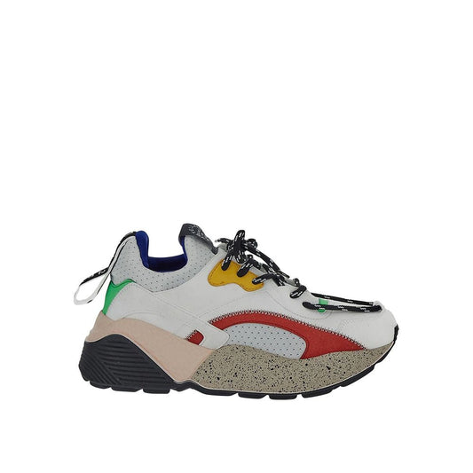 Sneakers alte in pelle vegana bianca Stella McCartney