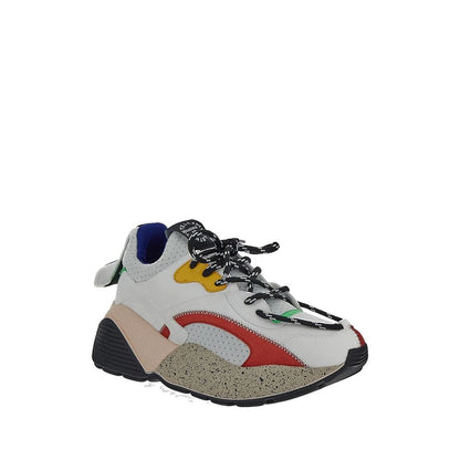 Sneakers alte in pelle vegana bianca Stella McCartney