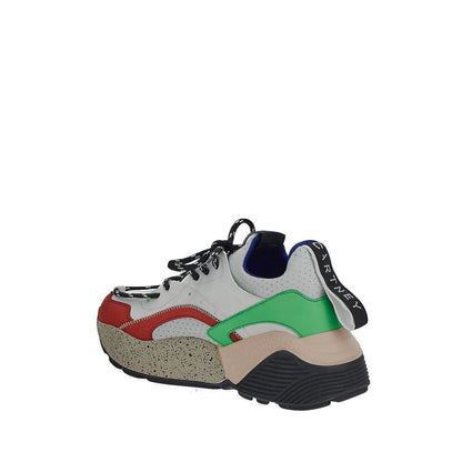 Sneakers alte in pelle vegana bianca Stella McCartney