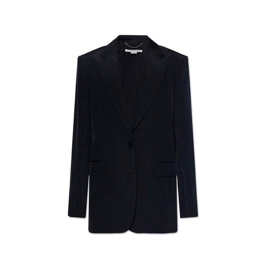 Blazer in viscosa nera Stella McCartney