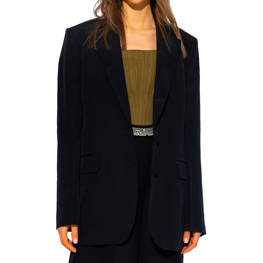 Blazer in viscosa nera Stella McCartney