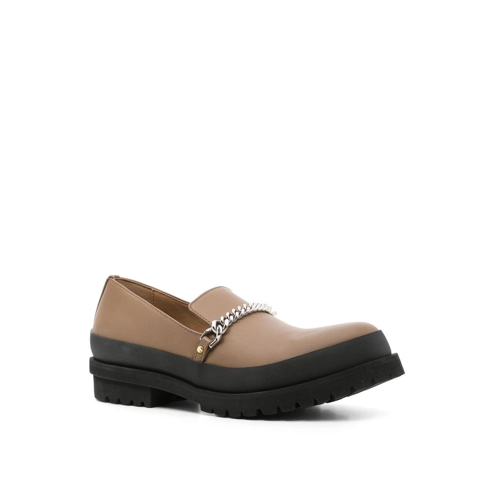 Mocassini slip-on in pelle vegana marrone Stella McCartney