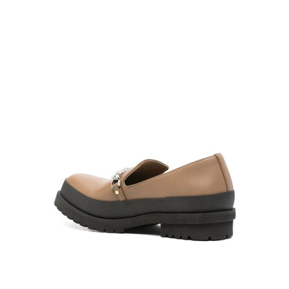 Mocassini slip-on in pelle vegana marrone Stella McCartney