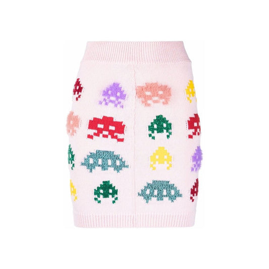 Minigonna in cotone multicolore Stella McCartney