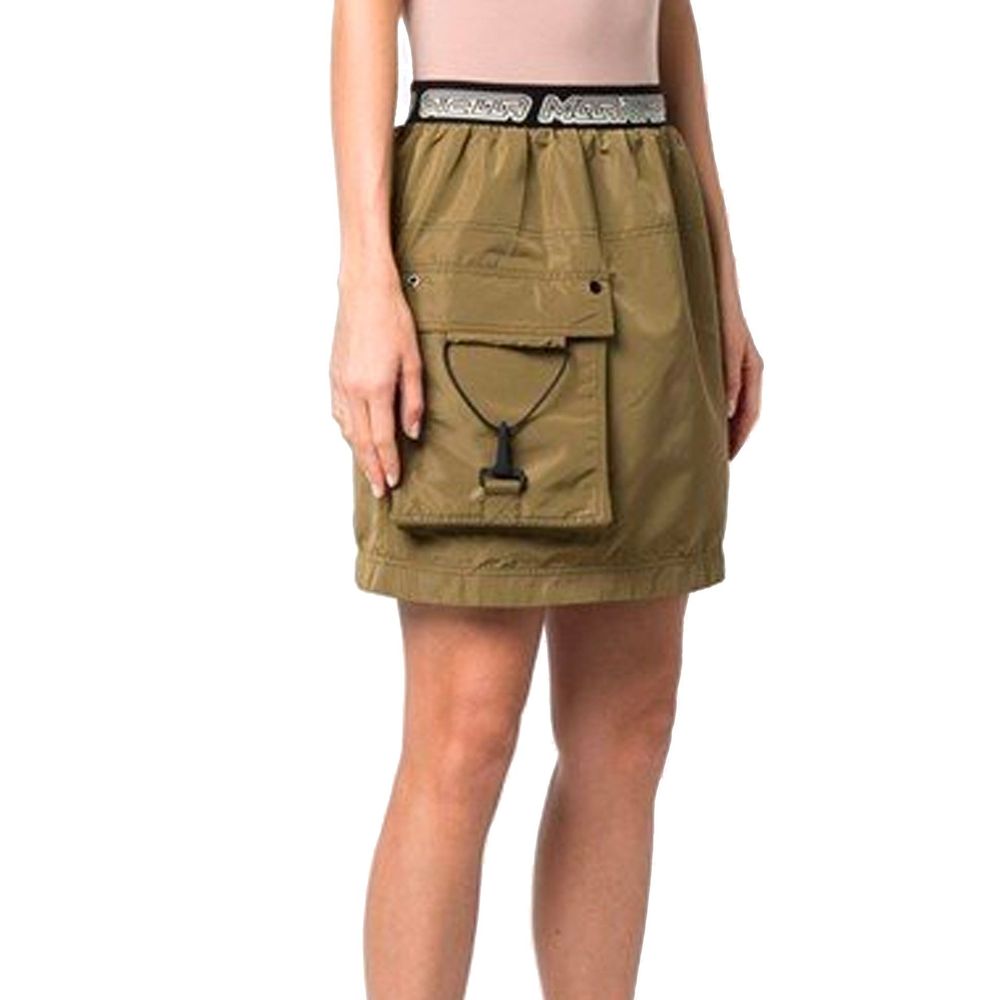 Minigonna bicolore in poliestere Stella McCartney