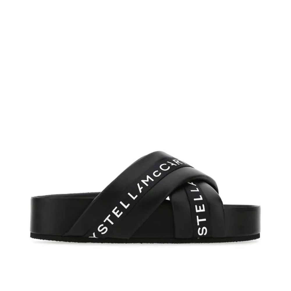 Ciabatte Stella McCartney in polietilene nero