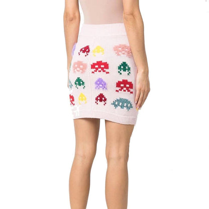 Minigonna in cotone multicolore Stella McCartney