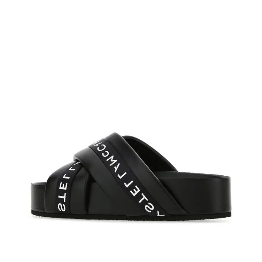 Ciabatte Stella McCartney in polietilene nero