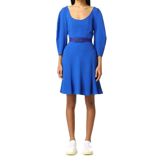 Abito casual in viscosa blu Stella McCartney