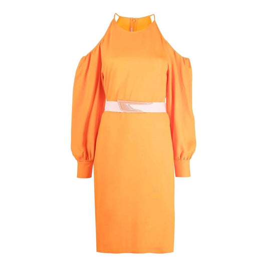 Abito casual in viscosa arancione Stella McCartney
