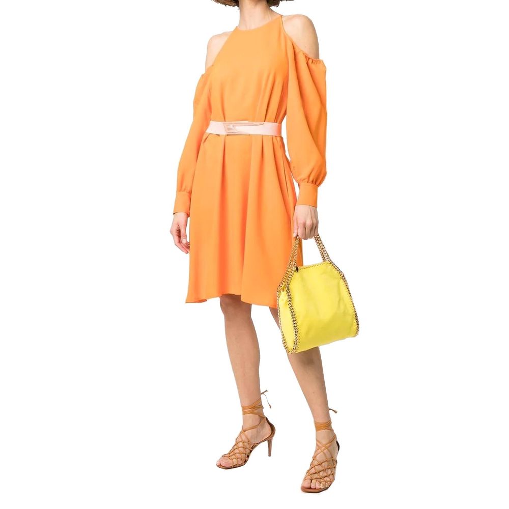 Abito casual in viscosa arancione Stella McCartney
