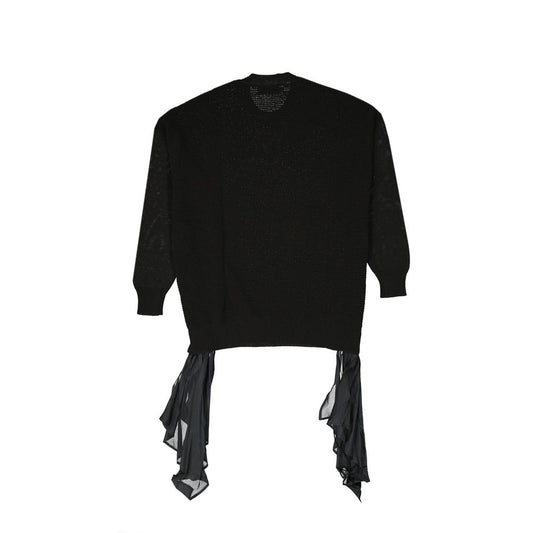 Felpa in cotone nero Dsquared²