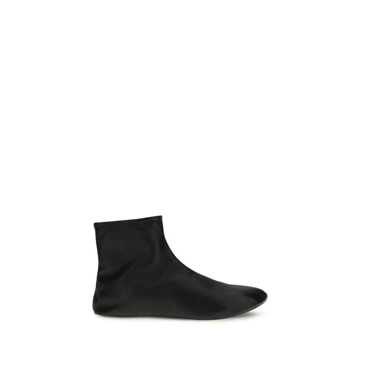 Stivaletti The Row Black Lamb Ovis Aries Aries