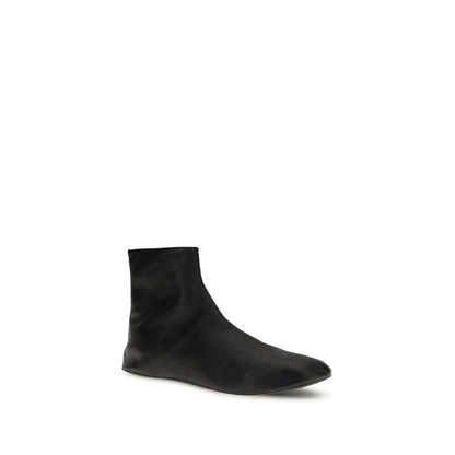 Stivaletti The Row Black Lamb Ovis Aries Aries
