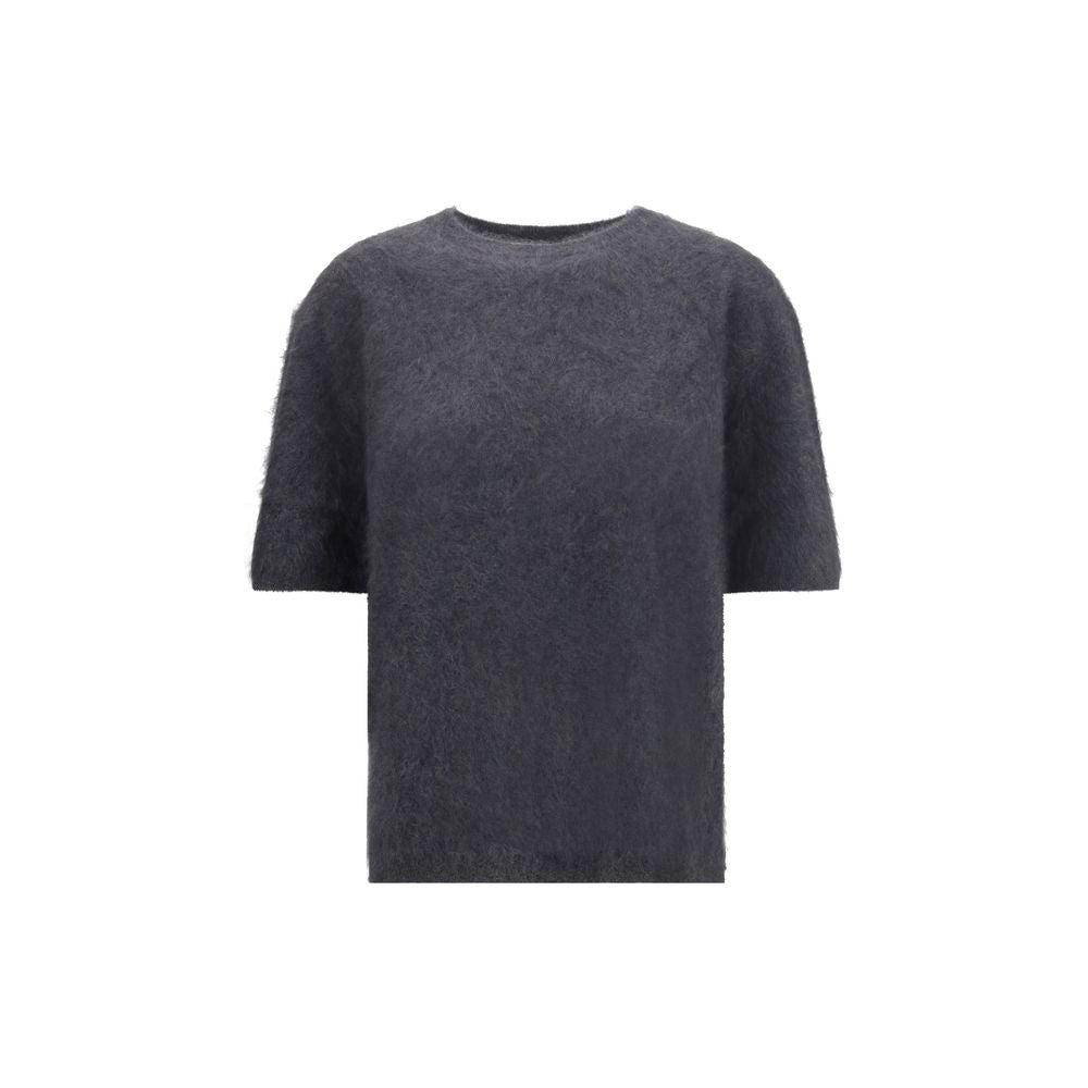 Maglione in cashmere grigio Lisa Yang