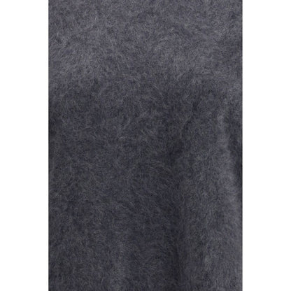 Maglione in cashmere grigio Lisa Yang