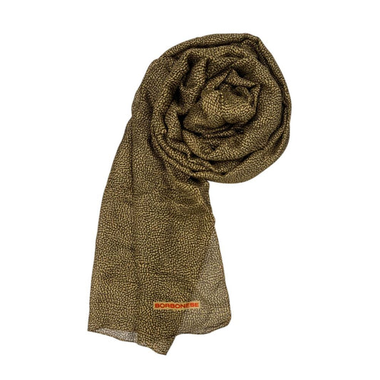 Sciarpa da donna in modal marrone Borbonese
