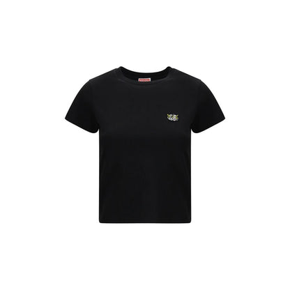 T-shirt nera in cotone Kenzo