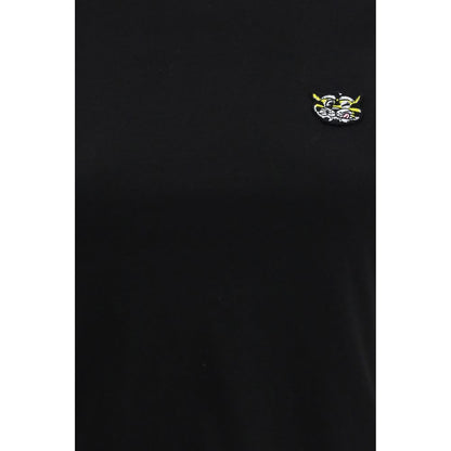 T-shirt nera in cotone Kenzo